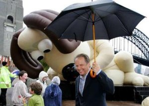 gromit collapse at sydney premiere